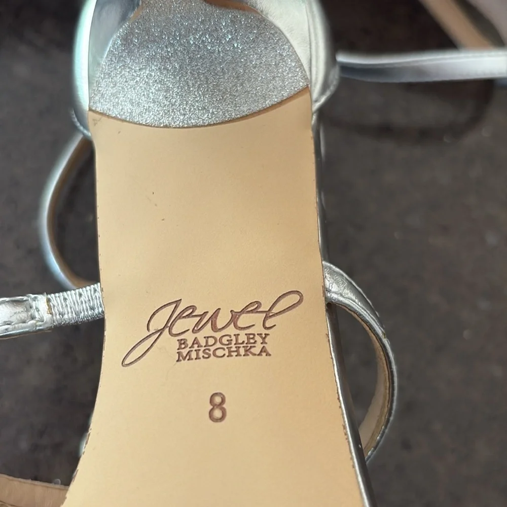 Jewel Badgley Mischka Kalama Heels 8